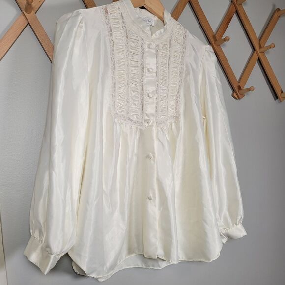 Vintage Vanity Fair sateen pajama set- medium - Picture 3 of 13